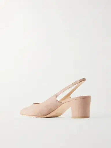 Manolo Blahnik Allurasan 50 Suede Slingback Pumps | Thumbnail 3 Manolo Blahnik Allurasan 50 Suede Slingback Pumps | Thumbnail 3
