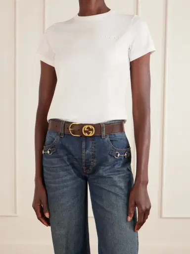 Gucci Logo-detailed Leather Belt | Thumbnail 2