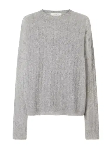 Lisa Yang Amabel Cable-knit Cashmere And Silk-blend Sweater | Thumbnail 1 Lisa Yang Amabel Cable-knit Cashmere And Silk-blend Sweater | Thumbnail 1