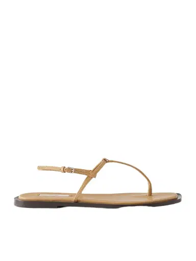 TOTEME T-strap Leather Flats | Thumbnail 1 TOTEME T-strap Leather Flats | Thumbnail 1