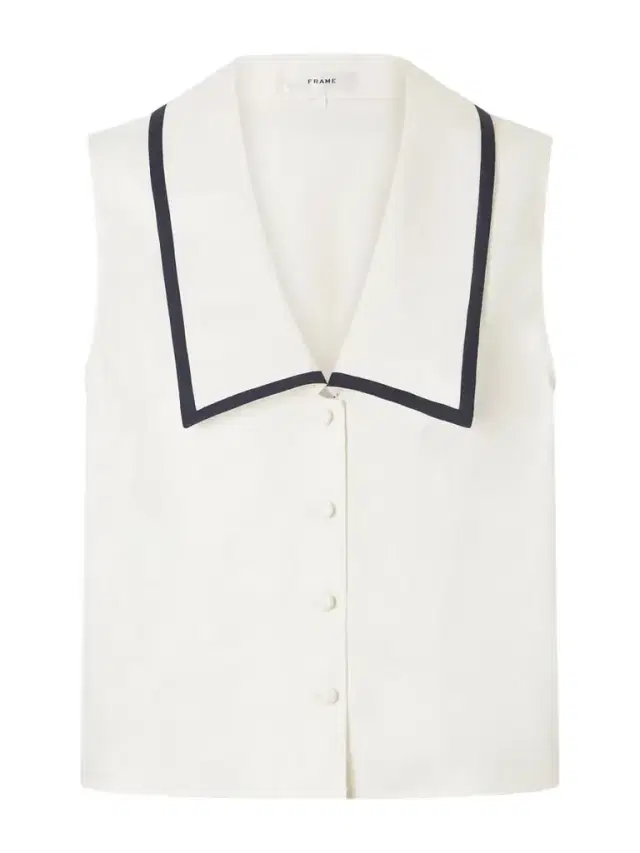 Frame Cabana Linen Top