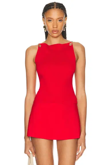 Cult Gaia Georgette Top | Thumbnail 1