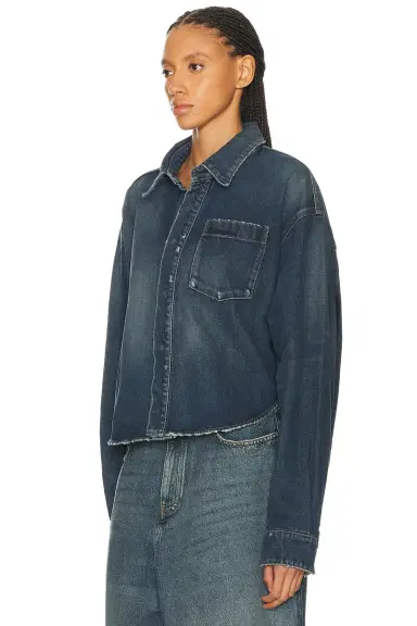 Balenciaga Classic Denim Shirt | Thumbnail 2 Balenciaga Classic Denim Shirt | Thumbnail 2