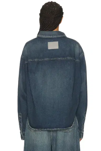 Balenciaga Classic Denim Shirt | Thumbnail 3 Balenciaga Classic Denim Shirt | Thumbnail 3