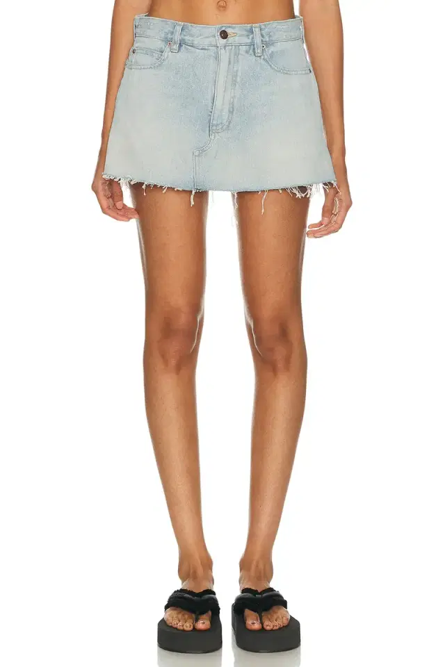 Denim Skort