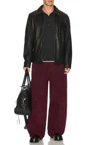 424 Daddy Corduroy Leather Trouser | Thumbnail 4
