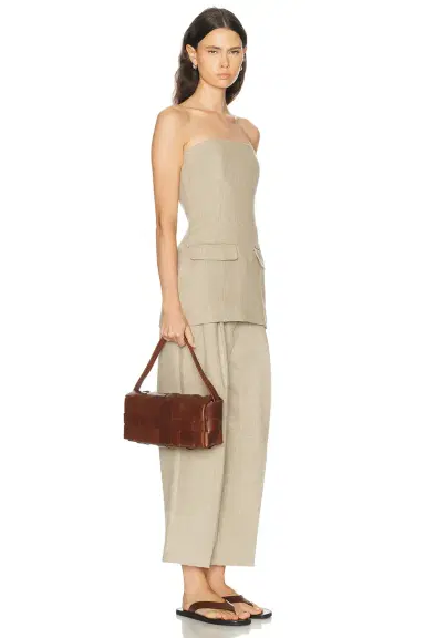 St. Agni Woven Envelope Slim Tote Bag | Thumbnail 2