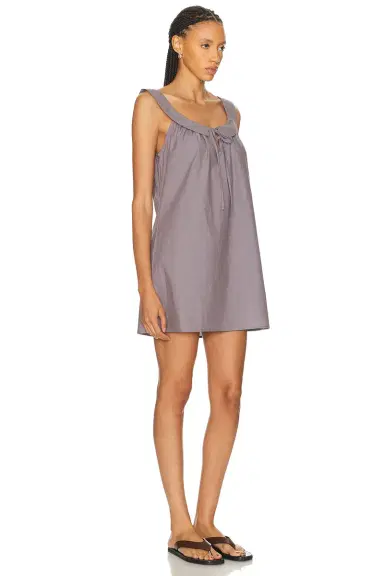 Deiji Studios Rounded Neck Dress | Thumbnail 2