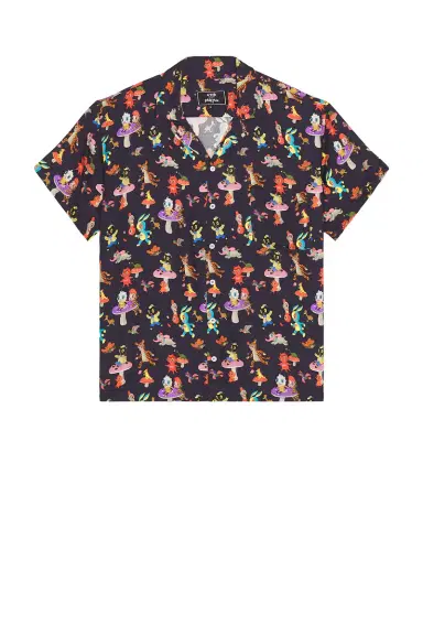 Arrels Barcelona Catch The Wind x Gary Baseman Camp Collar Shirt | Thumbnail 4