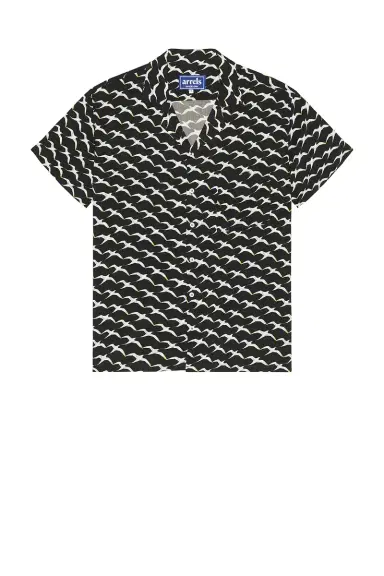 Arrels Barcelona Birds x Clara Arnus Camp Collar Shirt | Thumbnail 4