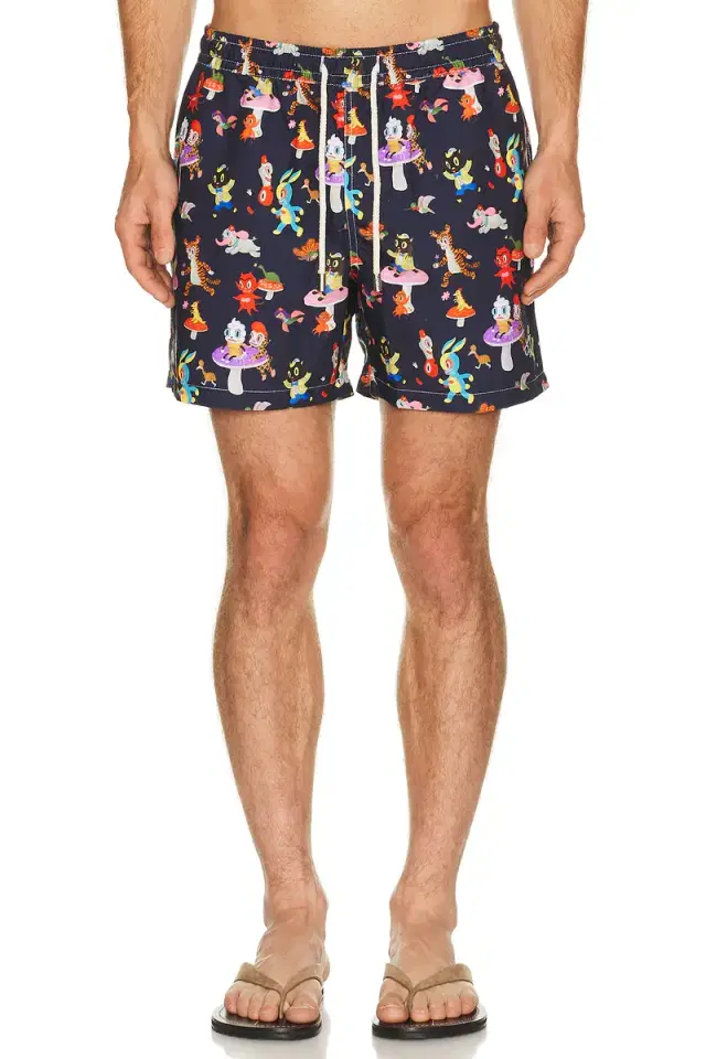 Catch The Wind x Gary Baseman Exclusive Swim Shorts