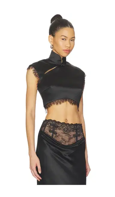 Sau Lee Lila Satin Top | Thumbnail 2 Sau Lee Lila Satin Top | Thumbnail 2