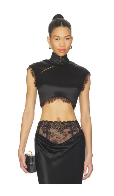 Sau Lee Lila Satin Top | Thumbnail 1 Sau Lee Lila Satin Top | Thumbnail 1