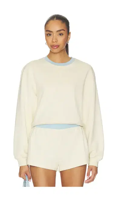 Frame x Alexandra Leclerc The Monte Carlo Sweatshirt | Thumbnail 1 Frame x Alexandra Leclerc The Monte Carlo Sweatshirt | Thumbnail 1