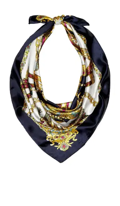 petit moments Equestrian Printed Scarf | Thumbnail 2 petit moments Equestrian Printed Scarf | Thumbnail 2