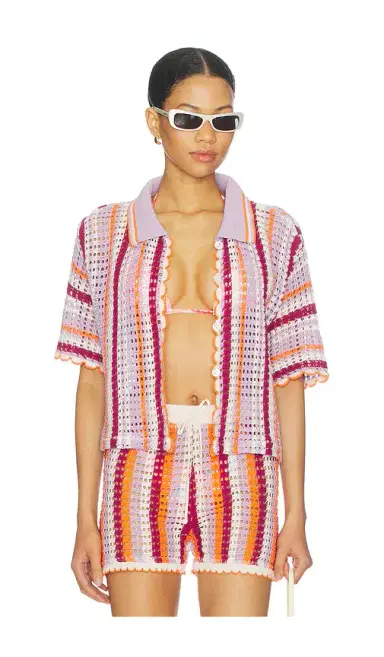 Maaji Mystic Stripe Rialta Shirt | Thumbnail 1 Maaji Mystic Stripe Rialta Shirt | Thumbnail 1