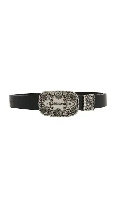 Markgong Vintage Carved Plate Buckle Belt | Thumbnail 1 Markgong Vintage Carved Plate Buckle Belt | Thumbnail 1