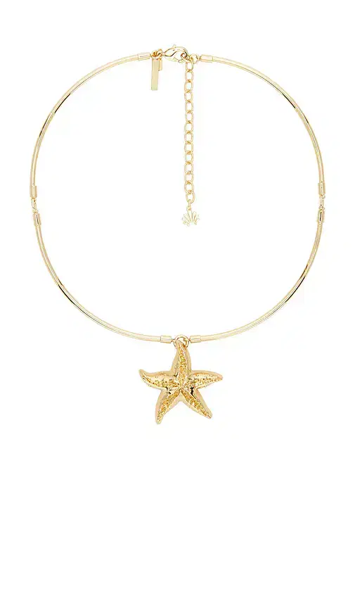 Lele Sadoughi Starfish Collar Necklace