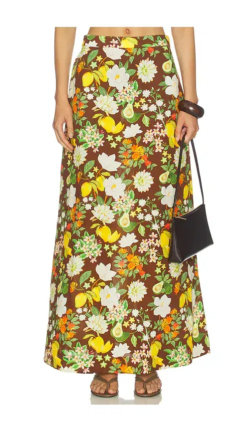 Verandah Floral Maxi Skirt