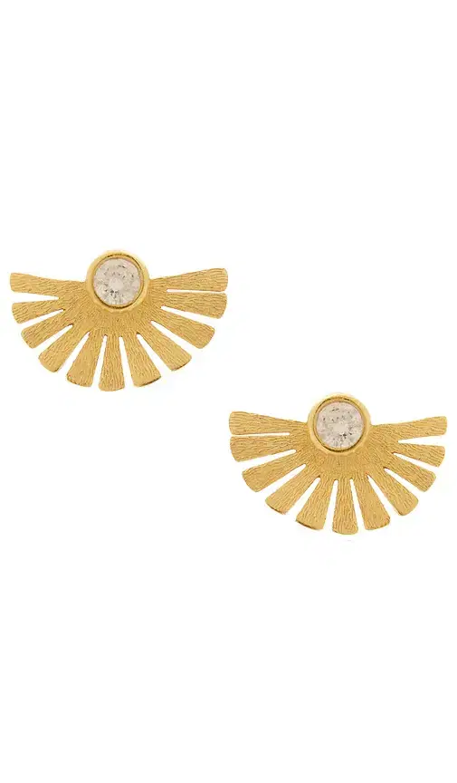 Mazin Jewels Sunray Earrings