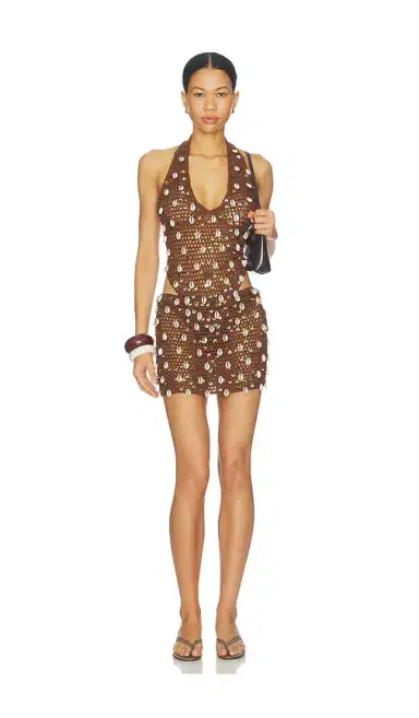 superdown Kimmie Crochet Mini Skirt Set | Thumbnail 1 superdown Kimmie Crochet Mini Skirt Set | Thumbnail 1