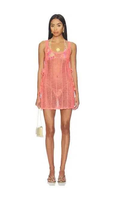 Lovers and Friends Luciee Open Stitch Mini Dress | Thumbnail 2 Lovers and Friends Luciee Open Stitch Mini Dress | Thumbnail 2