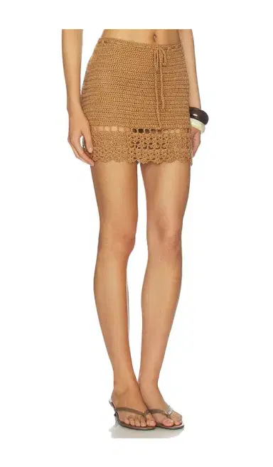 MORE TO COME Elliana Crochet Mini Skirt | Thumbnail 2 MORE TO COME Elliana Crochet Mini Skirt | Thumbnail 2