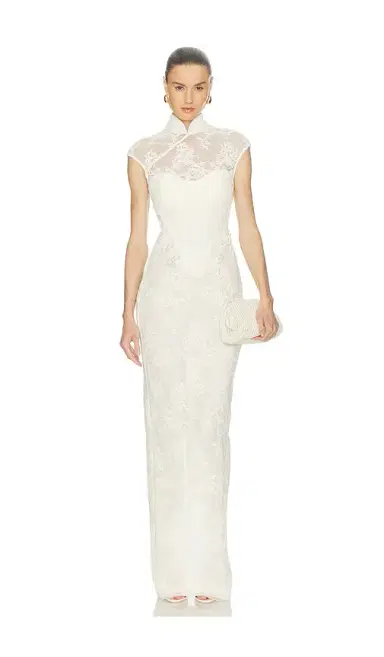 Sau Lee Emilia Lace Gown | Thumbnail 1 Sau Lee Emilia Lace Gown | Thumbnail 1