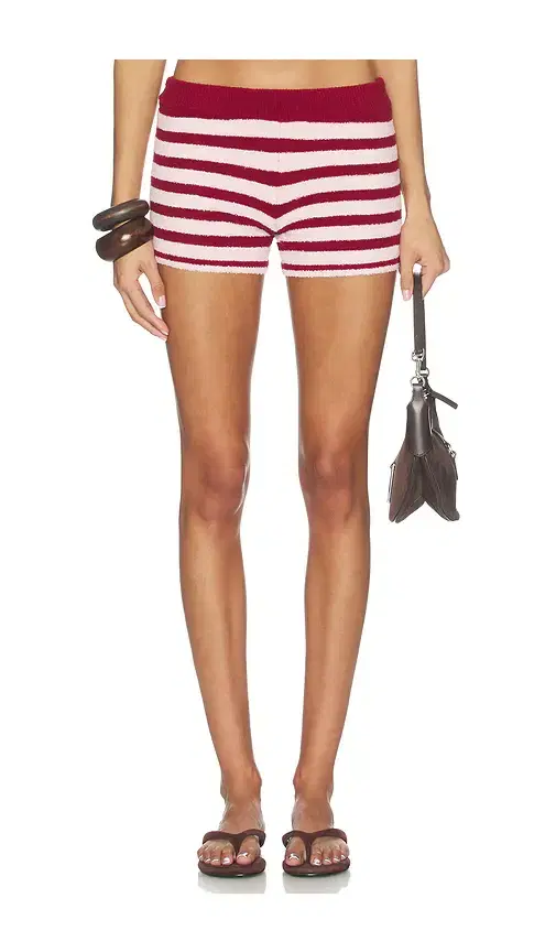 De Rococo Boucle Micro Mini Shorts