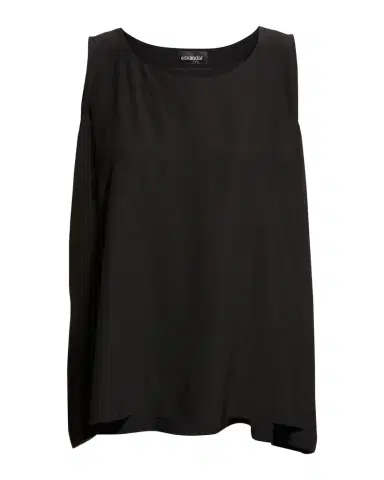 Eskandar Lightweight Silk A-Line Shell | Thumbnail 1