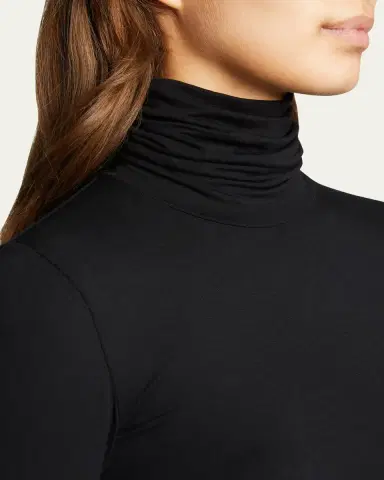 MAJESTIC FILATURES Viscose Jersey Turtleneck | Thumbnail 5