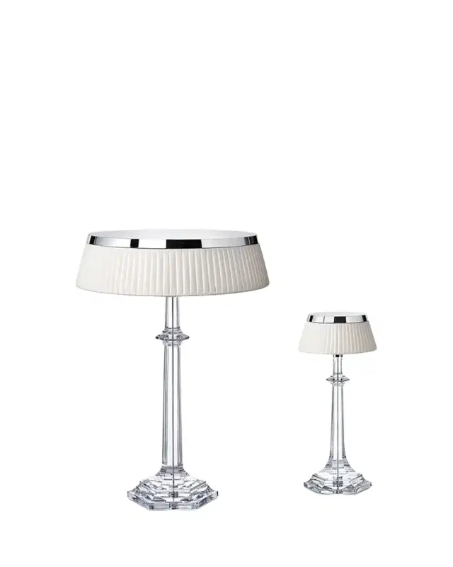 Baccarat Bon Jour Versailles Large Crystal Table Lamp