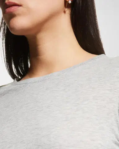 Vince Essential Long-Sleeve Crewneck Tee | Thumbnail 5