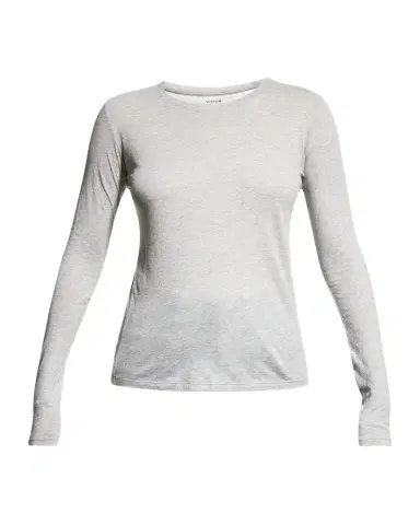 Vince Essential Long-Sleeve Crewneck Tee | Thumbnail 1