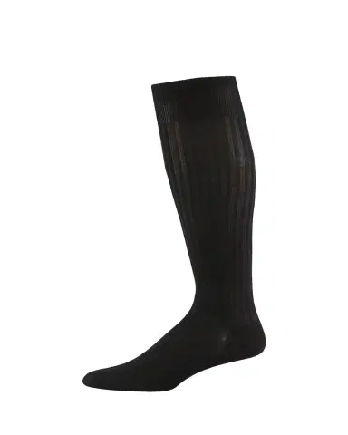 Pantherella Men's Over-the-Calf Ribbed Lisle Socks | Thumbnail 1 Pantherella Men's Over-the-Calf Ribbed Lisle Socks | Thumbnail 1