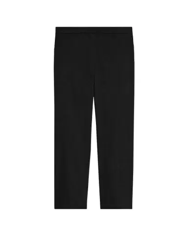 Theory Treeca Good Linen Cropped Pull-On Ankle Pants | Thumbnail 1