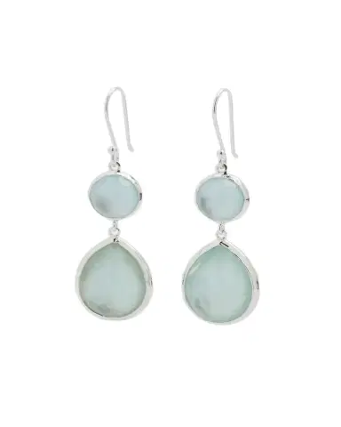 Ippolita Double Drop Earrings in Sterling Silver | Thumbnail 1