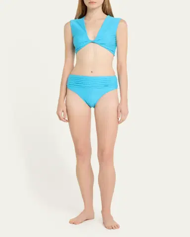 Ramy Brook Ivo Ruched Bikini Bottoms | Thumbnail 4