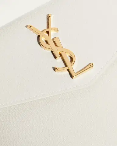 Saint Laurent Uptown YSL Pouch in Grained Leather | Thumbnail 5