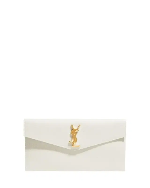 Saint Laurent Uptown YSL Pouch in Grained Leather
