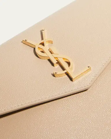 Saint Laurent Uptown YSL Pouch in Grained Leather | Thumbnail 5 Saint Laurent Uptown YSL Pouch in Grained Leather | Thumbnail 5