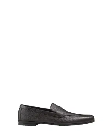 John Lobb Men's Thorne Soft Textured Leather Penny Loafers | Thumbnail 1