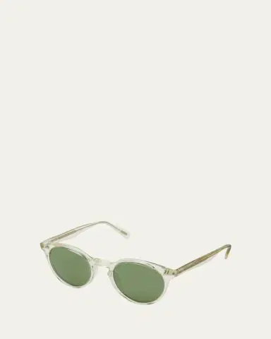 Oliver Peoples Men's Romare Sun Keyhole-Bridge Round Sunglasses | Thumbnail 2 Oliver Peoples Men's Romare Sun Keyhole-Bridge Round Sunglasses | Thumbnail 2