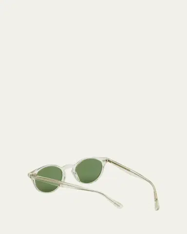 Oliver Peoples Men's Romare Sun Keyhole-Bridge Round Sunglasses | Thumbnail 3 Oliver Peoples Men's Romare Sun Keyhole-Bridge Round Sunglasses | Thumbnail 3
