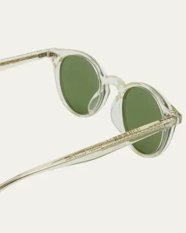 Oliver Peoples Men's Romare Sun Keyhole-Bridge Round Sunglasses | Thumbnail 4 Oliver Peoples Men's Romare Sun Keyhole-Bridge Round Sunglasses | Thumbnail 4