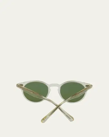 Oliver Peoples Men's Romare Sun Keyhole-Bridge Round Sunglasses | Thumbnail 5 Oliver Peoples Men's Romare Sun Keyhole-Bridge Round Sunglasses | Thumbnail 5