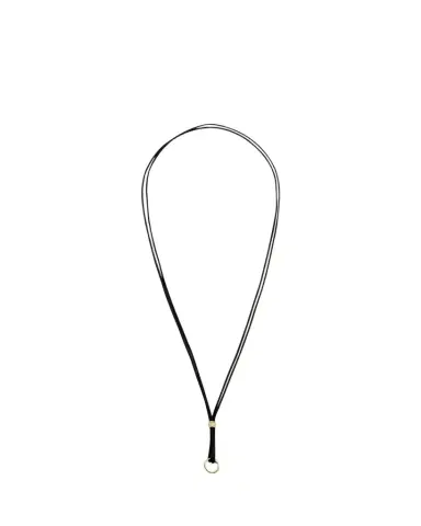 Paul Morelli Meditation Bell Black Cotton Cord with 18k Gold | Thumbnail 1