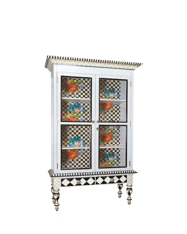MacKenzie-Childs Flower Market Cabinet