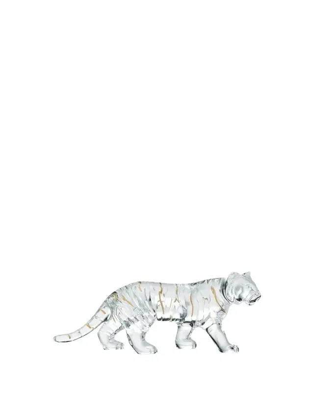 Baccarat Tiger Figurine