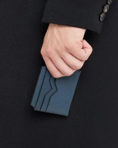 Valextra Men's 4 Card Holder | Thumbnail 2